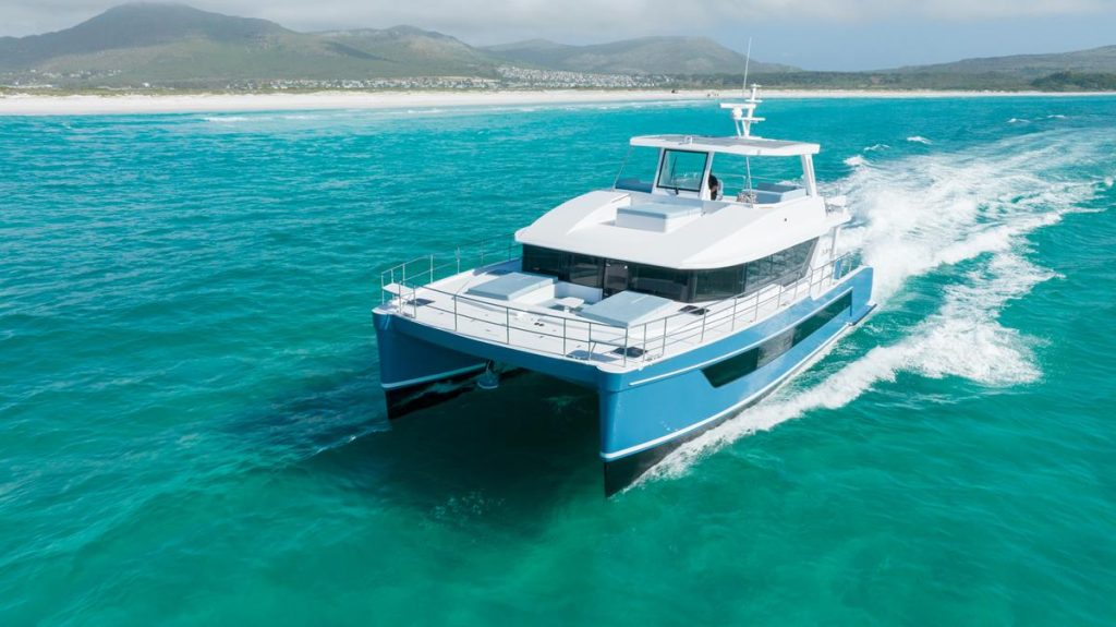 55 power catamaran